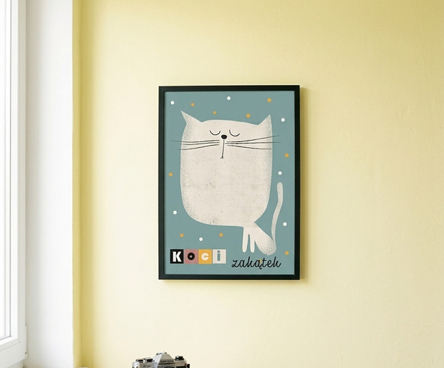 plakaty Plakat kot 30x40