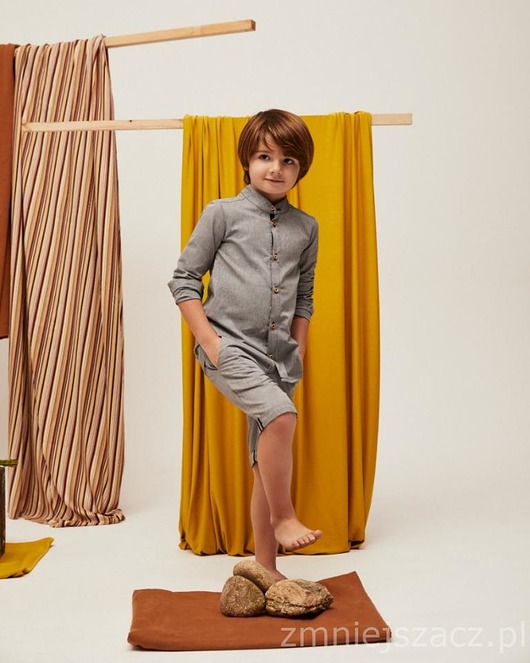 Koszula dziecięca Nature Shirt Black Banana Kids