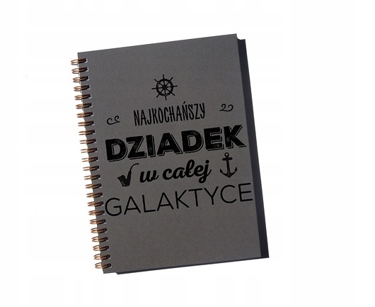 notatniki i albumy Najkochańszy dziadek w całej galaktyce, notatnik