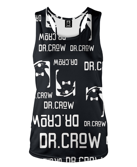 topy damskie DR.CROW Bokserka Damska Logo