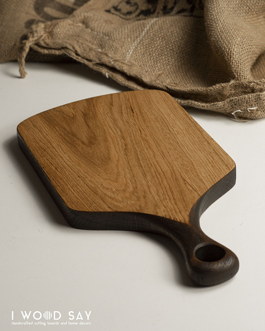deski do krojenia i tace Dębowa deska do krojenia