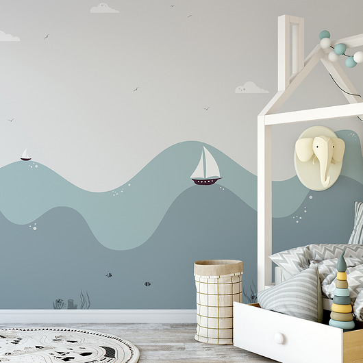 Mural Mar Motif