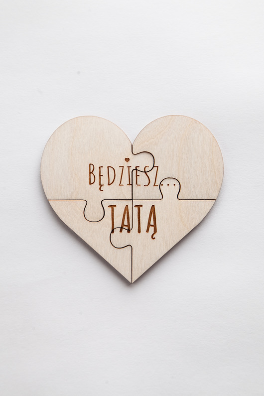 Chrzest - inne Puzzle Będziesz Tatą