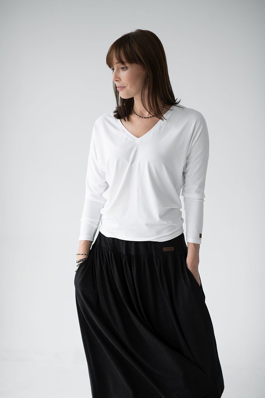 Bluzka Caroline White Loose