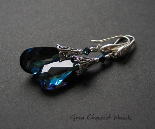 kryształ Swarovski bermuda blue-zamówienie Gosia Chruściel-Waniek