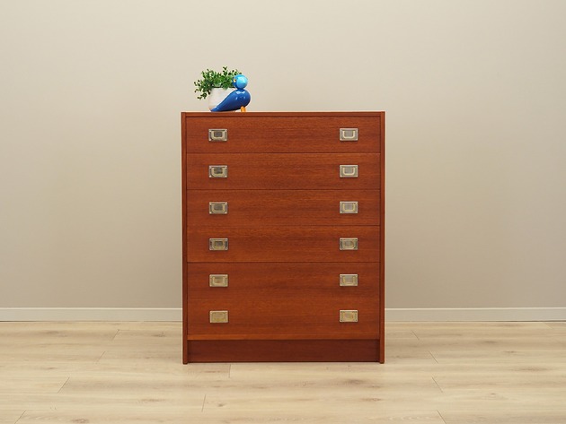 komody i szafki Komoda tekowa, duński design, lata 60, produkcja: Dania