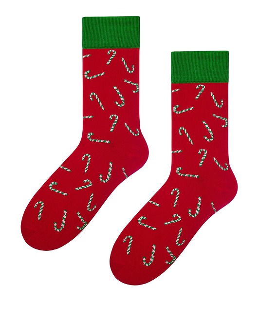 Skarpetki świąteczne męskie  Laski Popsox