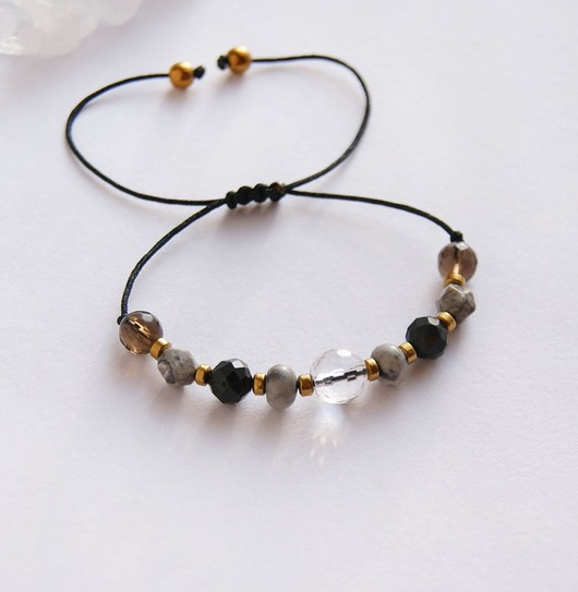 bransoletki z kamieni naturalnych KOZIOROŻEC - zodiac collection - NEW
