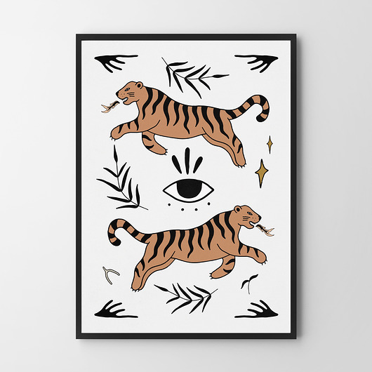 plakaty Plakat Tiger
