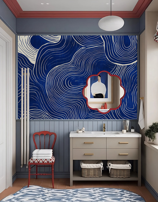 tapety i naklejki ścienne Tapeta -  Waves