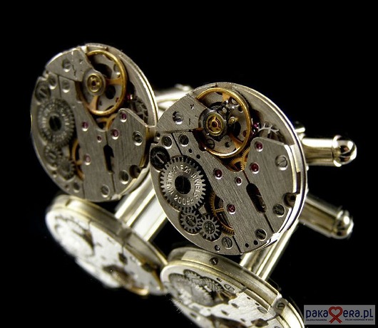 Mechaniczne spinki 453 Zegarynki