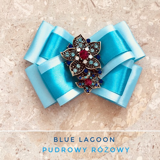 broszki Brosza Blue Lagoon NEW