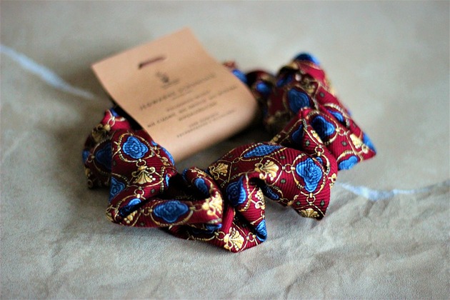 Jedwabne SCRUNCHIE gumka do włosów Upcykling VENUSS concept store