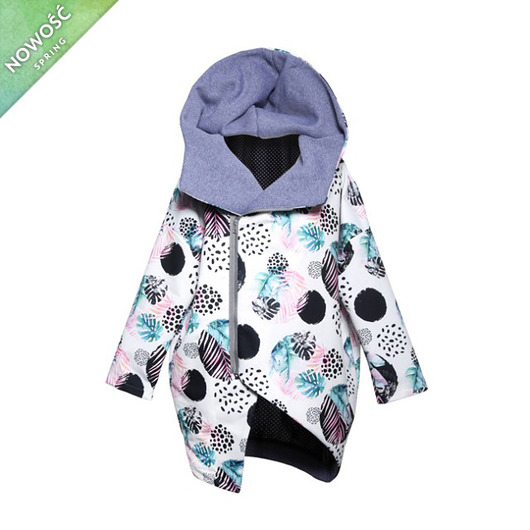 Płaszcz Asymmetry Hood Nubee