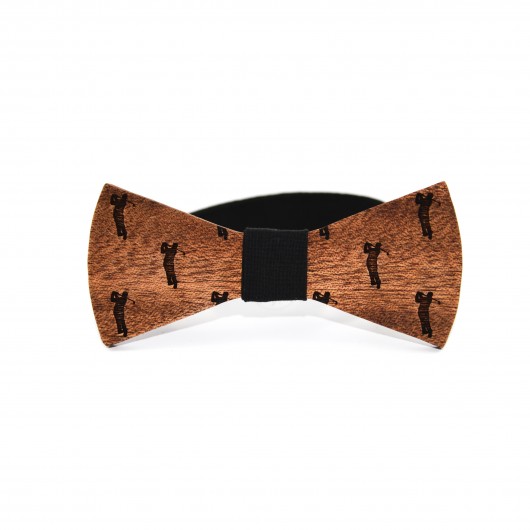 Muszka drewniana - Sapeli  The Bow Bow Ties