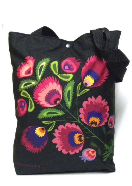 Duża torba z motywem folk Gaul Designs