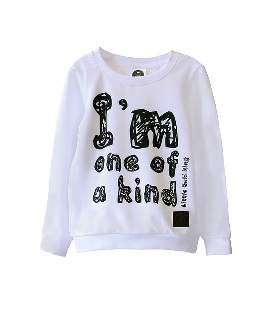 Bluza I'M ONE OF a kind  Little Gold King