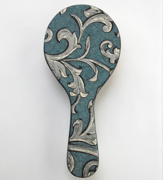 Srebrny ornament artrachela