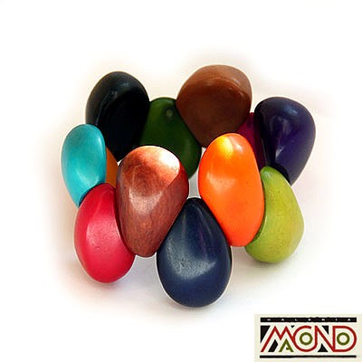 Bransoletka z kolumbijskiej palmy Tagua (01)  Galeria Macondo