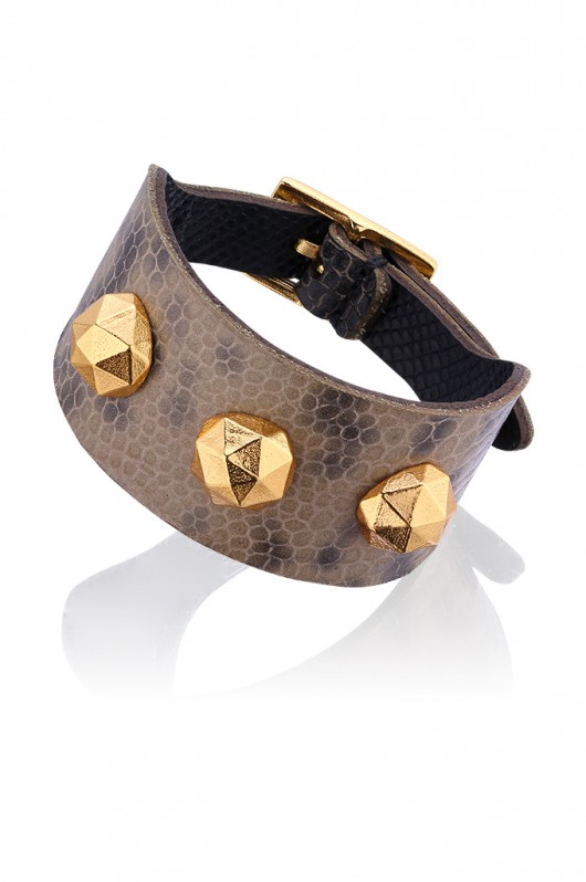 Geometric Octagon Military Green Bracelet Joccos Design