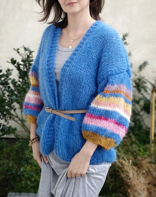 Kardigan Blue Joy Oh! Sweater