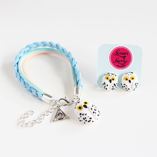 Komplet dla dziewczynki sowa Lemon Lovely