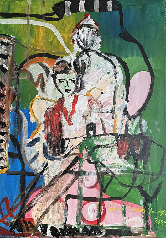 obrazy Obraz akrylowy sztuka oryginał 50 x 70 Kamila Stefania Tkaczyk