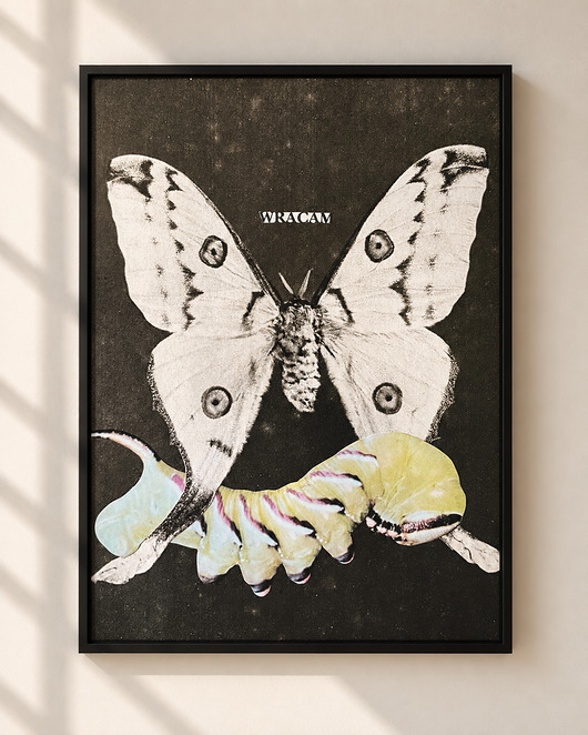 plakaty Plakat Wracam - surrealistyczny kolaż