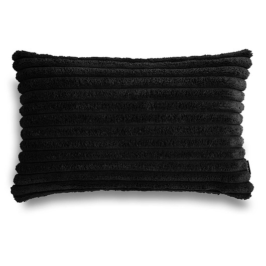 poduszki plecione Cord czarna poduszka dekoracyjna 50x30