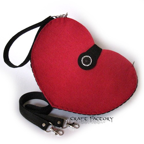 Love is in the Air - torebka/kosmetyczka Craft Factory