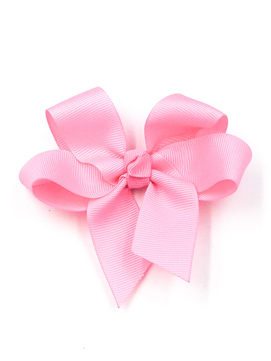 ozdoby do włosów dla dzieci Spinka do włosów duża kokarda Paola geranium pink