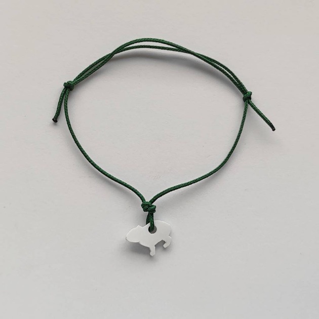 bransoletki na sznurku Kapibara bransoletka