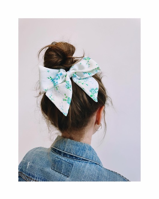 spinki i klamry do włosów Silk Bow Barrette