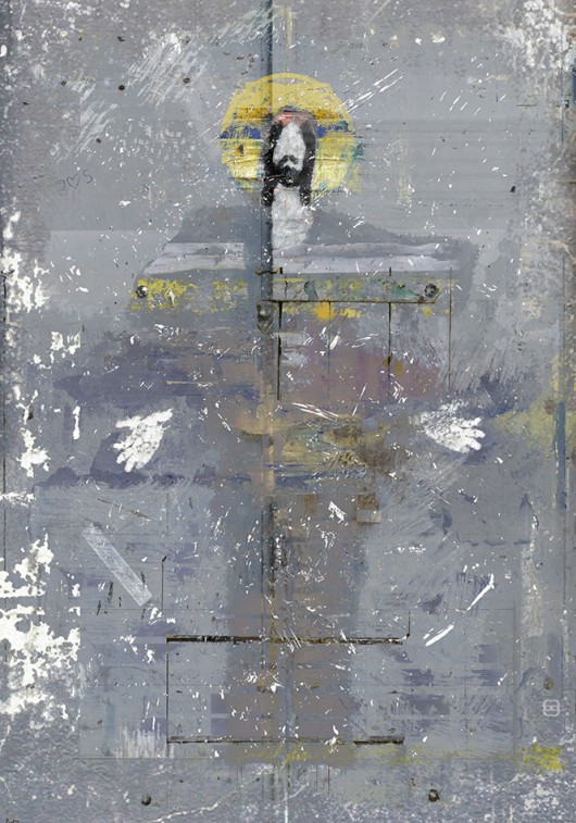 inne JEZUS ze Skandynawii CANVAS schabby chic 