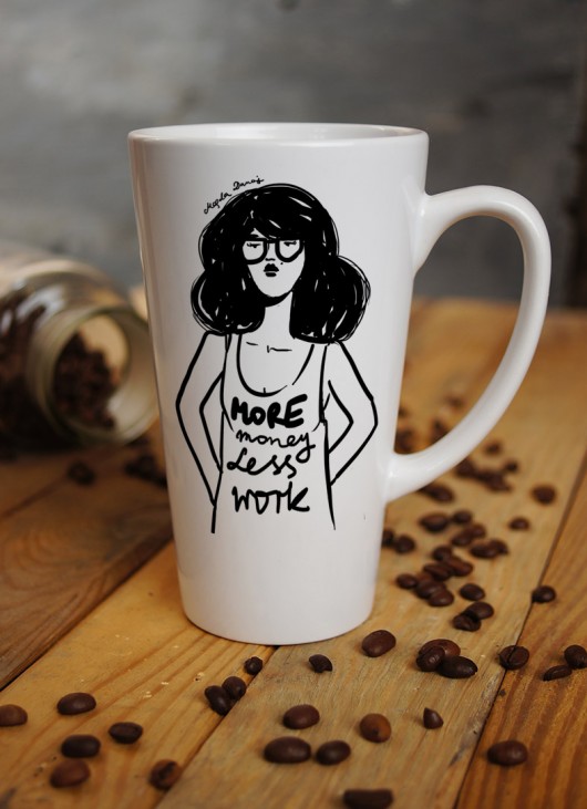 Latte duże More money PORYSUNKI STUDIO AGAMA
