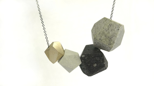 Naszyjnik Beton Cube INGRAY