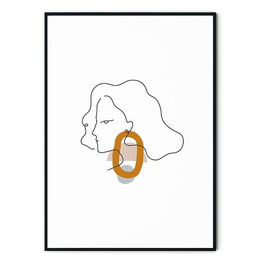 Plakat skandynawski Terracotta no. 35 myscandi