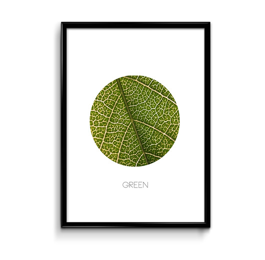 Plakat Green 50x70 Bury Lis