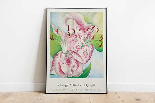 plakaty Georgia O'Keeffe - Exhibition Poster