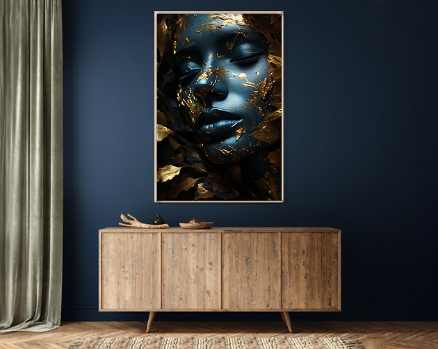 plakaty Złota muza - Plakat - Druk - Fotografia, Abstrakcja, Surrealizm, Loft #6