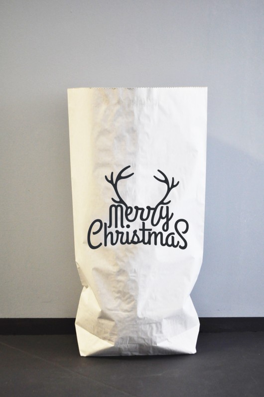 Christmas bag - Merry Christmas v1 blacksis