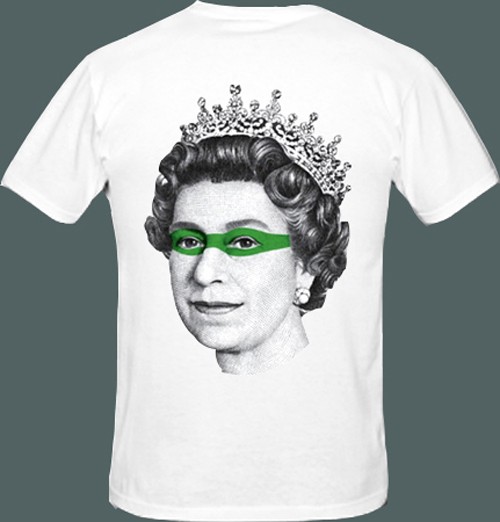 T-shirt Queen Elisabeth SASHKA