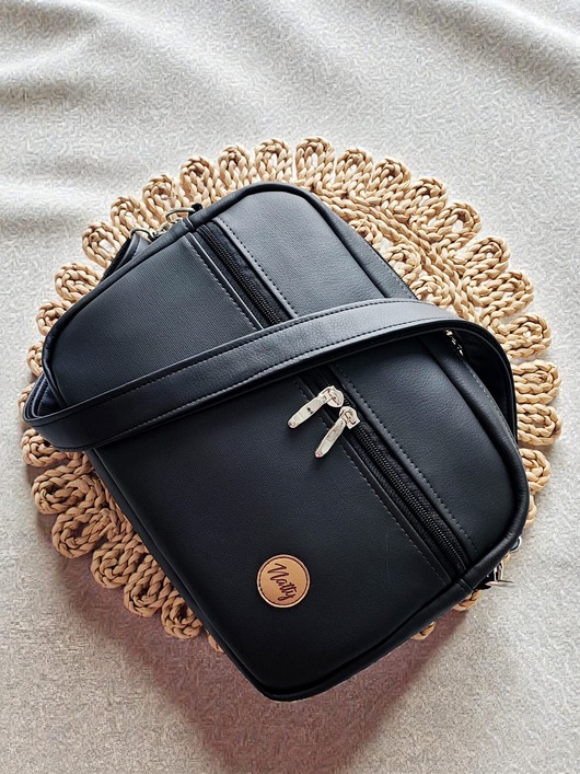 torby na ramię Torebka box modułowy Czarna eko