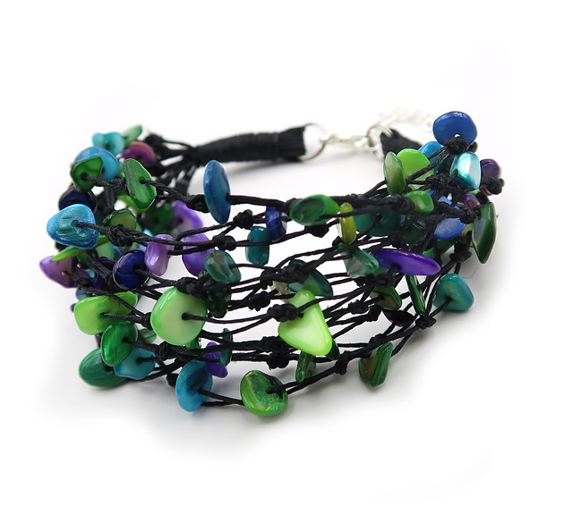 bransoletki na sznurku Las  - bransoleta