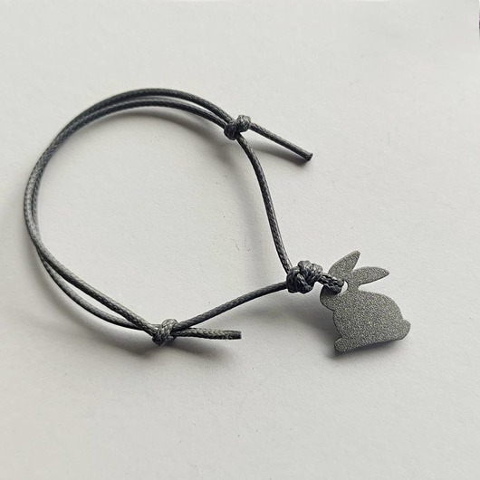 bransoletki na sznurku ZAJĄC bransoletka