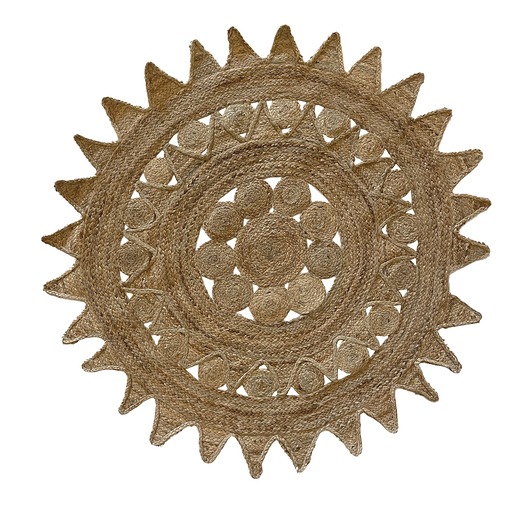 dywany Dywan 120cm okrągły boho Sun