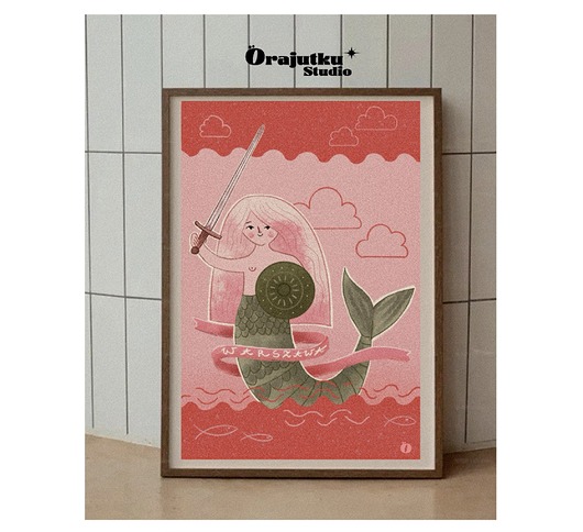 grafiki i ilustracje Plakat SYRENKA WARSZAWSKA