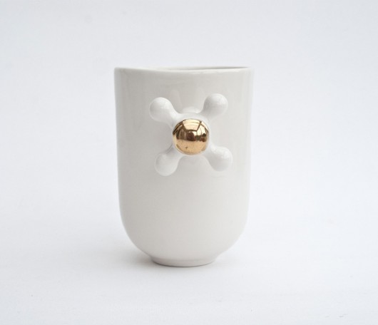 Kubek z Kurkiem - Designerski Kubek Porcelanowy XXXXXXKina Gorska