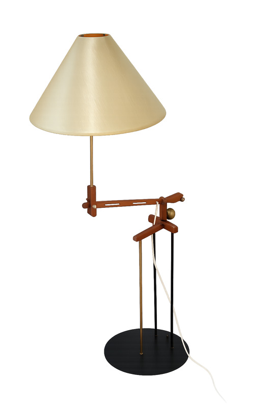 lampy podłogowe Lampa podłogowa Patyczak, regulowana, vintage, lata 70.