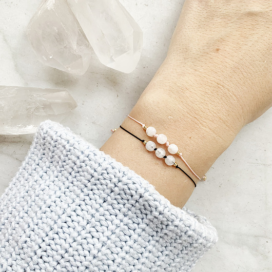 bransoletki z kamieni naturalnych Kamień księżycowy - zdrowie kobiet, ciąża